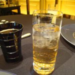 ガストロノミー ジョエル・ロブション - ジンジャーエール。