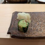 鮨 たかはし - 漬物