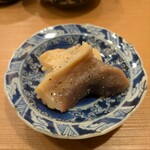 鮨 たかはし - ホッキ貝オイル漬