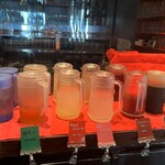 羅豚 - ドリンクバー　他に温かいコーヒー・紅茶類もあります