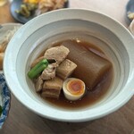 羅豚 - おっきな大根と角煮　しみしみです！