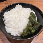 壱角家 - ライス