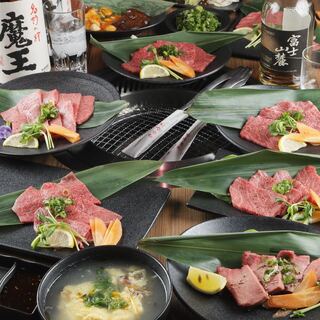 精選和牛慢慢品味◆可選擇飲料無限暢飲的「竹套餐」
