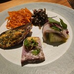 85BAL TEPPEN - 前菜の盛り合わせ