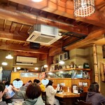 網元料理あさまる - 店内ほぼ満席