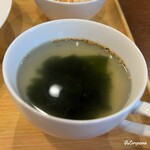 カフェ いっぽ - 若芽スープ