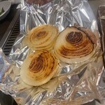 きゅうろく鉄板焼屋 - 旬のタマネギステーキ！　800円。