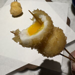 花林糖 - 黄身が半熟！初めて頂きました、旨い！