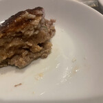 きゅうろく鉄板焼屋 - この肉々しさ！