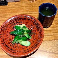炭焼 うな富士 有楽町店 - 胡瓜昆布