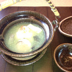 レストラン QUATRE CINQ (道後夢蔵) - 箸洗いを開けました
      