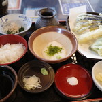 そば処 三分一 - 三分一そばセット