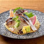 名物とろさばお造り(7貫)