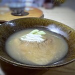 中華 大しげ - 鱶鰭の姿煮・・ワァ、美味しそう。目がキラキラ。✨　嬉しいですね。