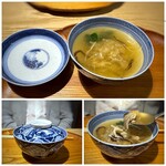 中華 大しげ - ＊きのこもたっぷり入り、一口お味見したのですがスープもいいお味でしたヨ。