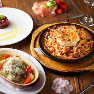 仕入れ状況によりメニューに変化あり！