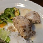 キッチン ブルー グローブ - 最後のカット