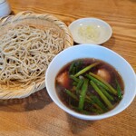 蕎麦ひら井 - カモ汁そば