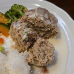 キッチン ブルー グローブ - 更にカット