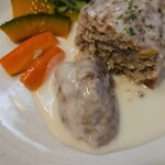 キッチン ブルー グローブ - コッテリしたアリゴ風ソース