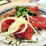 鮪小屋本店 - ぶつ丼Ｗ