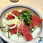 鮪小屋本店 - ぶつ丼Ｗ