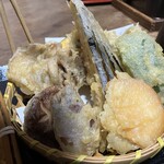 ちわき - 秋の天ぷら盛り