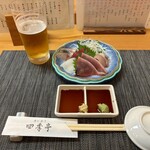 四季亭 - 刺身小盛り
