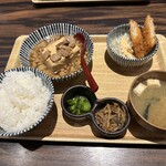 肉豆冨とレモンサワー 大衆食堂 安べゑ - 【2024.10.30(水)】黒肉豆冨定食（並盛）768円→668円