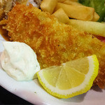 宝島 - 2014.03ワンプレートディッシュＢセット(1480円)☆白身魚フライ島