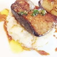 レストラン アラジン - フォアグラのポワレ、マデラワインソース