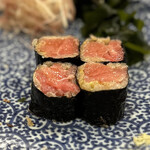 なか條 - 大トロの鉄火巻き