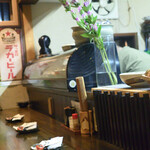 大納言本家 - 居心地抜群のカウンター席です