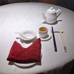 Hong Zhou Restaurant - テーブルセッティング