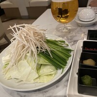 博多もつ鍋 やま中 博多店 - 柚子胡椒、辛子、鷹の爪、トッピング