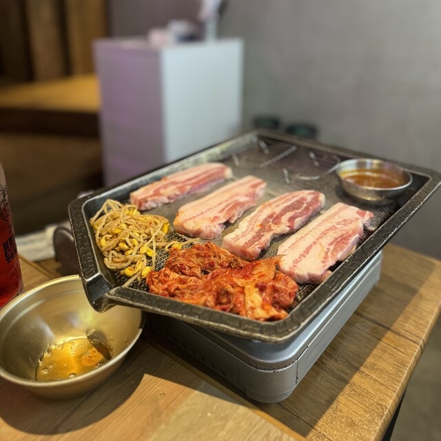 Korean Yatai Ryori to Bulgogi Senmon Ten Hyunchan Bulgogi Kamiyamachi