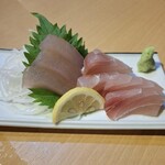 大衆酒場魚八 - 鰆の昆布締め