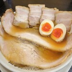 食堂 はせ川 - 大判チャーシュー特製1,480円