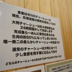 食堂 はせ川 - チャーシューの説明