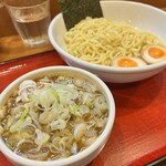 めん和正 - ◾️つけ麺1玉¥900
      ◾️味玉¥50
      　※今回も定番の『ネギ多め』も申告❣️