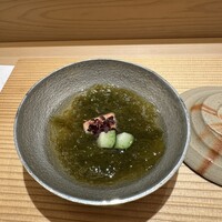 美登利 昌 成城店 - もずく　美味しかった