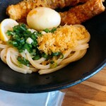 向島製麺所 - ちく玉ぶっかけうどん、麺が素晴らしい。