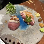 炭火焼き鳥 鴨尽 - 