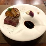 代官山鉄板ゆうり - 赤身　シンタマのステーキ