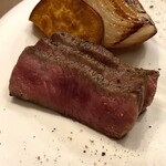 代官山鉄板ゆうり - 赤身　シンタマのステーキ