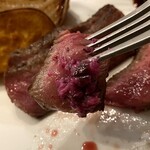 代官山鉄板ゆうり - 赤身　シンタマのステーキ