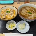 江戸そば 孫吉 - ミニ親子丼セット