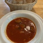 メーラレン - 本日のスープと自家製ライ麦パン