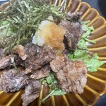 長町酒場 はなみち - 牛サガリの唐揚げおろしぽん酢