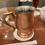 椿屋カフェ - 銅？のレーコーカップ好き